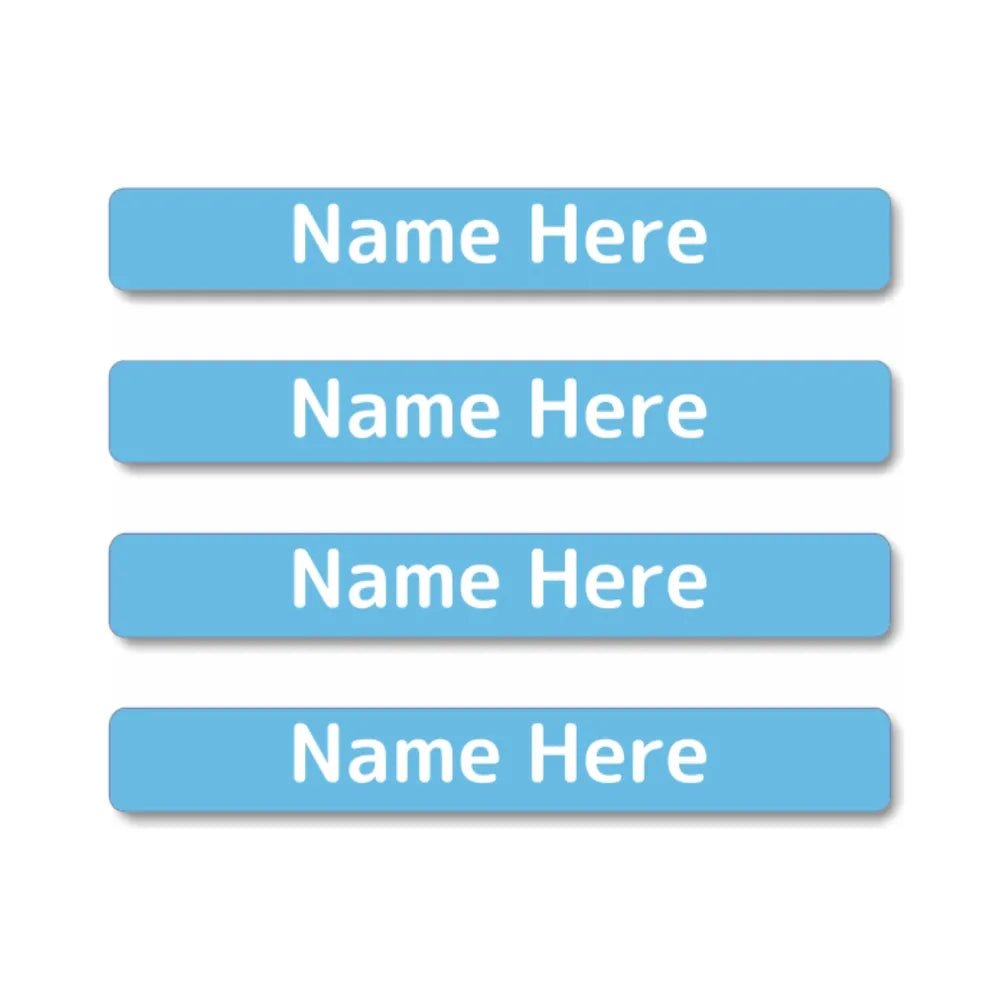 Single Colour Mini Name Labels