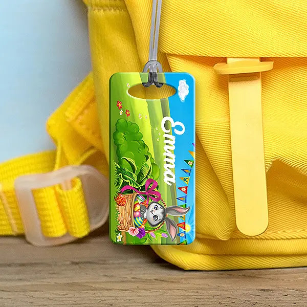 Easter Bunny Bag Tag