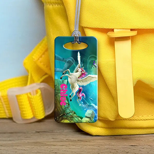 Magical Unicorn Bag Tag