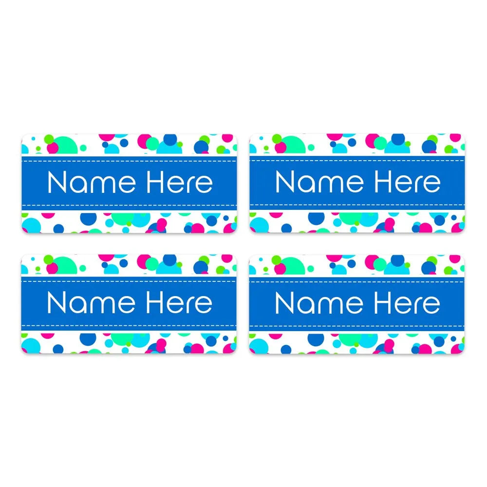 Bubbles Rectangle Name Labels