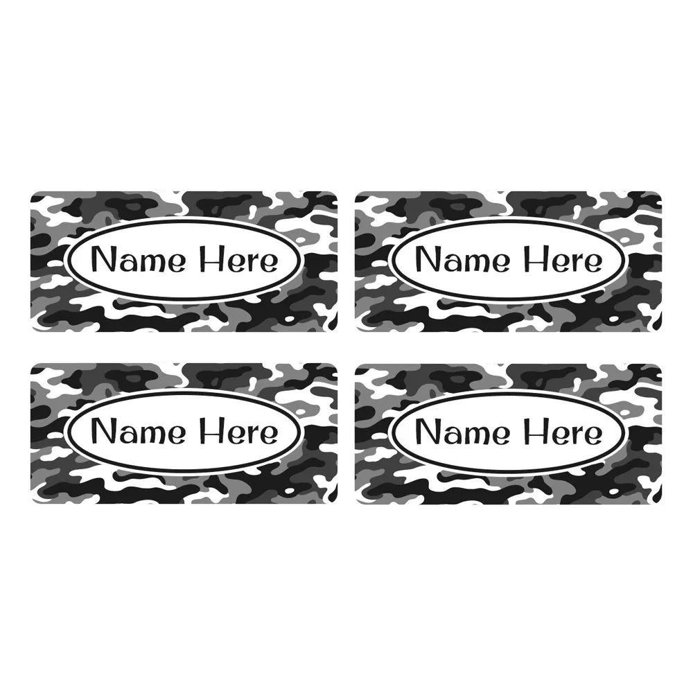 Camo Rectangle Name Labels
