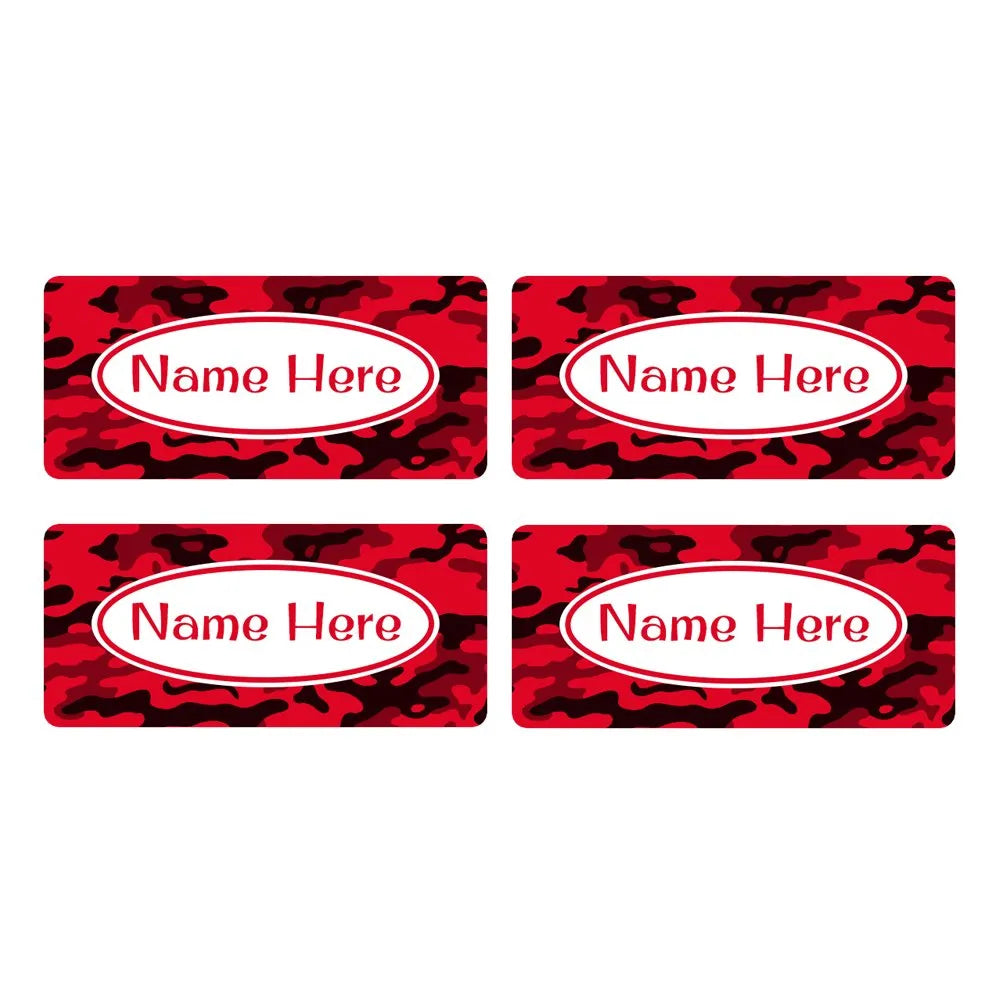 Camo Rectangle Name Labels