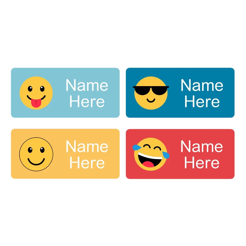 Emoji Rectangle Name Labels