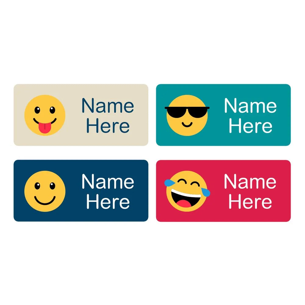 Emoji Rectangle Name Labels