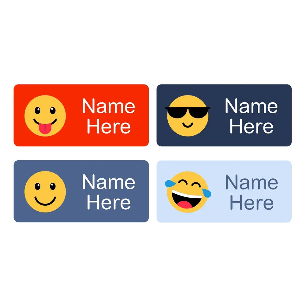Emoji Rectangle Name Labels