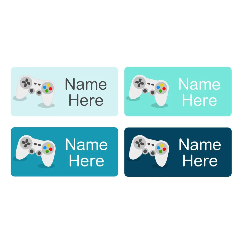 Gaming Rectangle Name Labels
