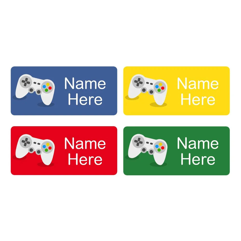 Gaming Rectangle Name Labels
