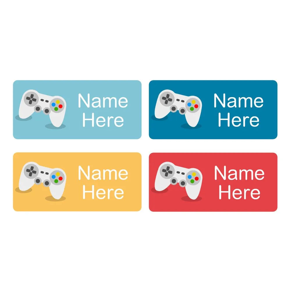 Gaming Rectangle Name Labels