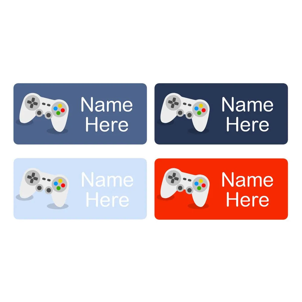 Gaming Rectangle Name Labels