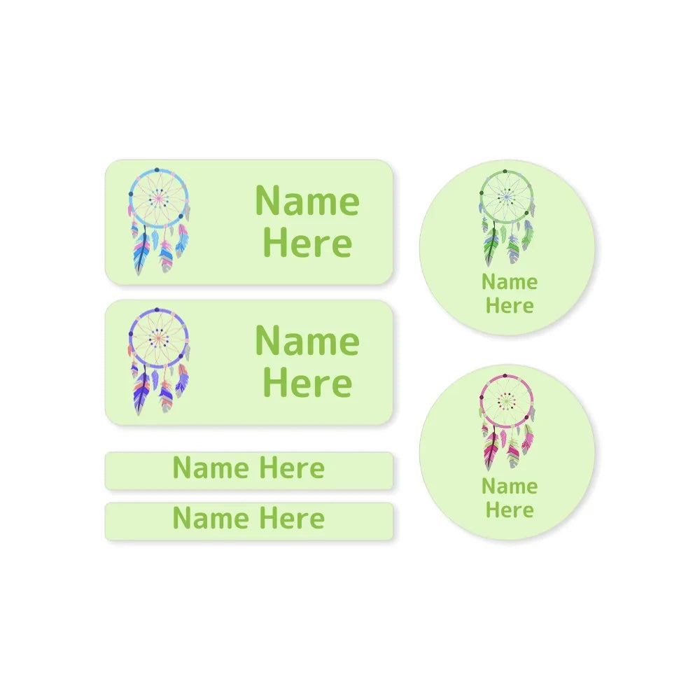 Dream Catcher Mixed Name Label Pack