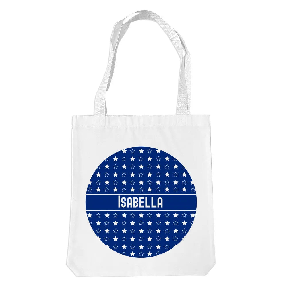 Stars White Tote Bag