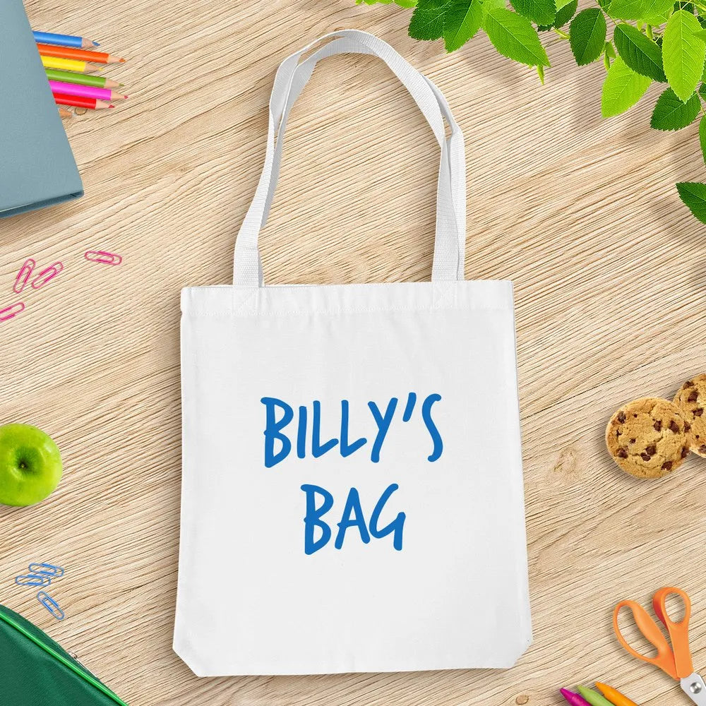Name White Tote Bag