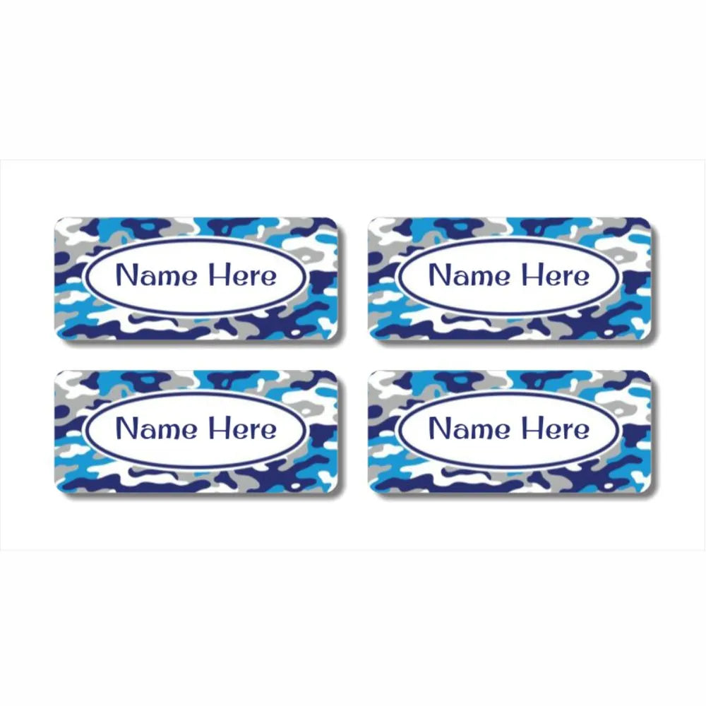 Camo Rectangle Name Labels