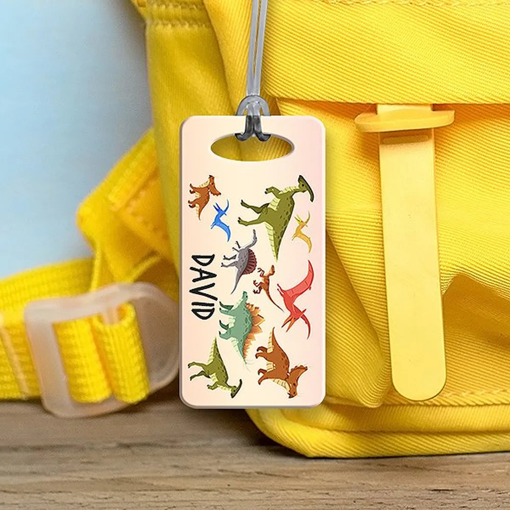 Dinosaur Mix Bag Tag