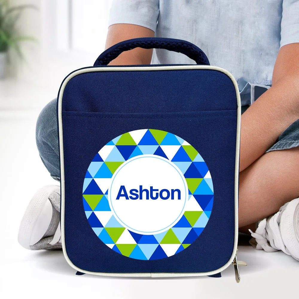 Geometric Lunch Bag