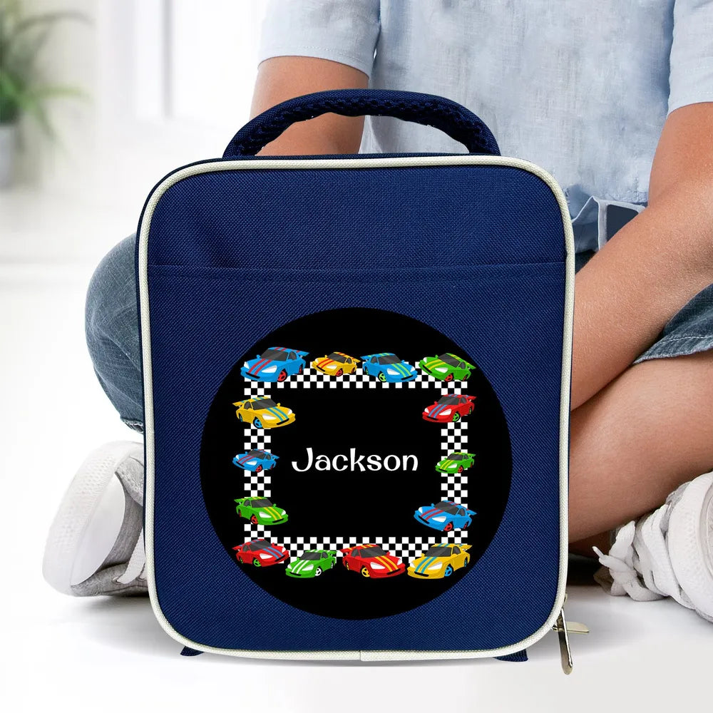 Race Cars Lunch Bag