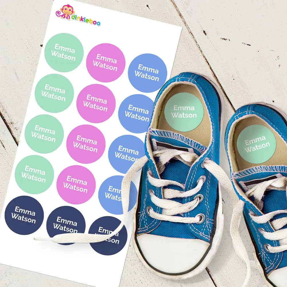 Berry Shoe Dot Labels
