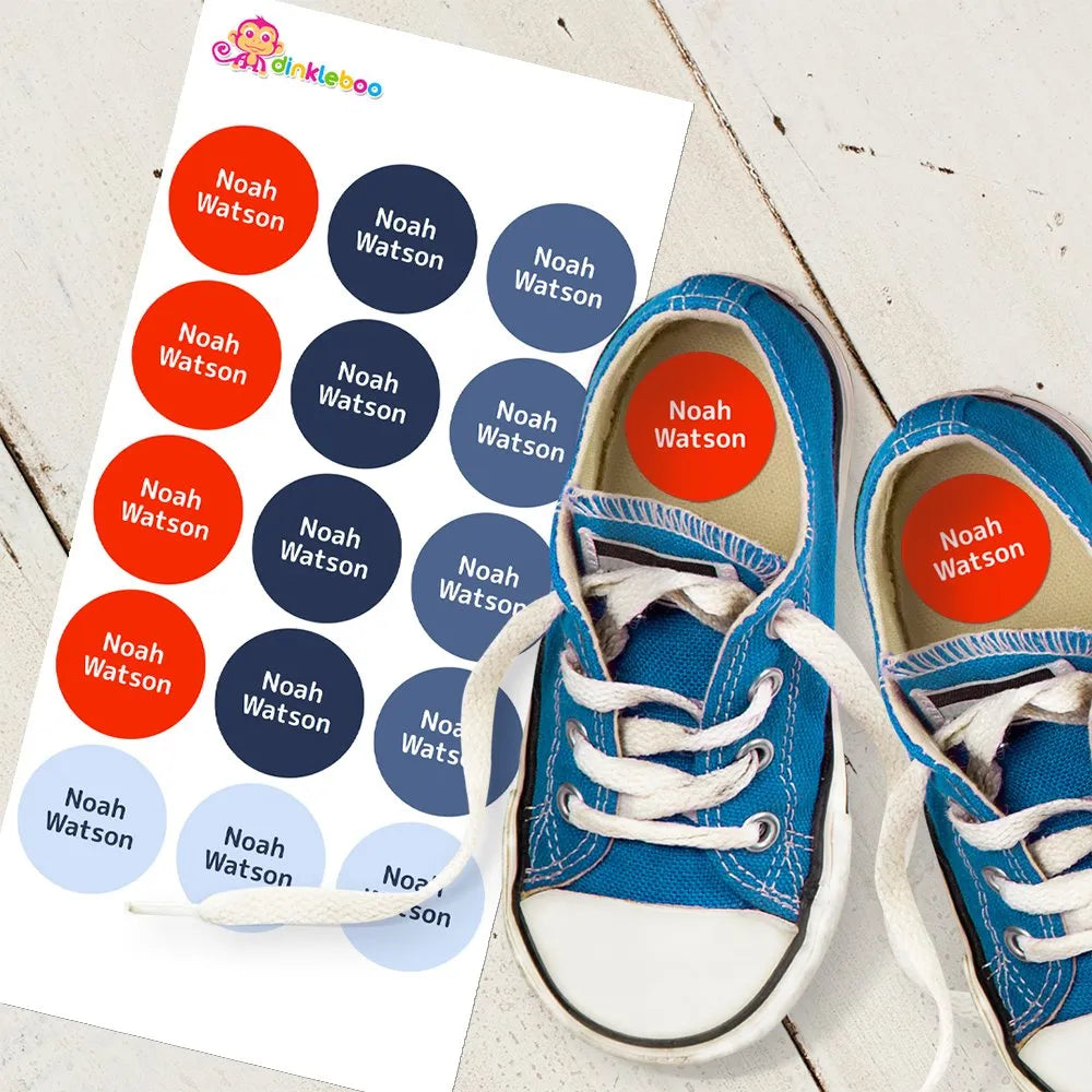 Nautica Shoe Dot Labels