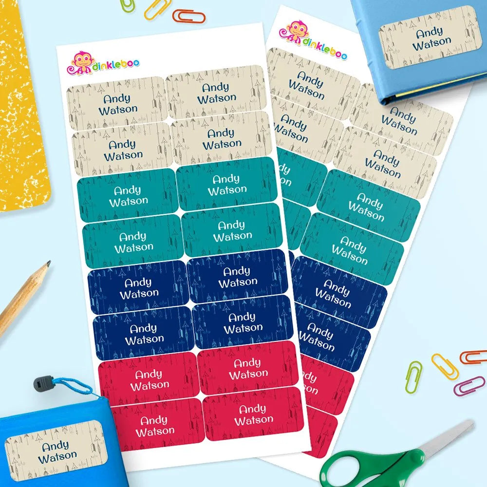 Arrows Rectangle Name Labels