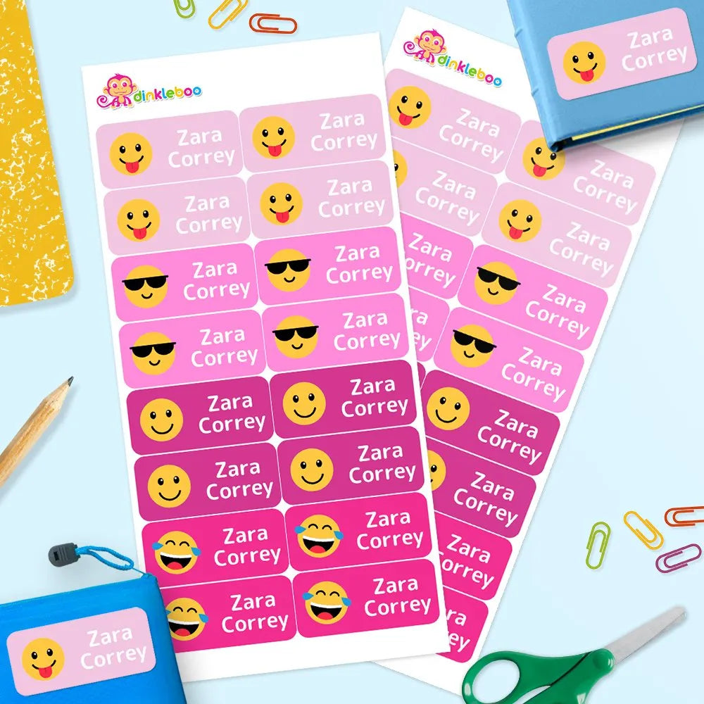 Emoji Rectangle Name Labels
