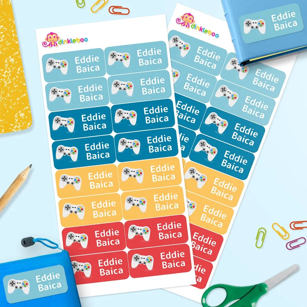 Gaming Rectangle Name Labels