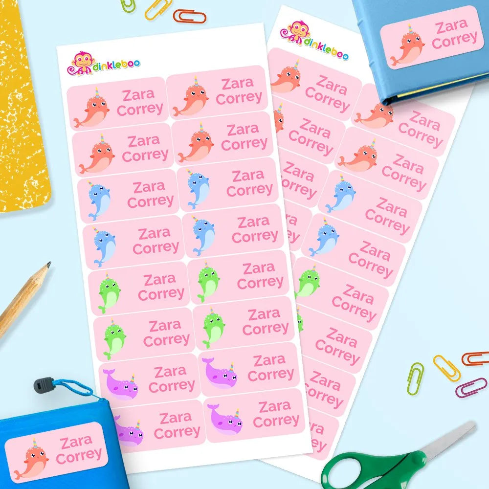 Narwhal Rectangle Name Labels