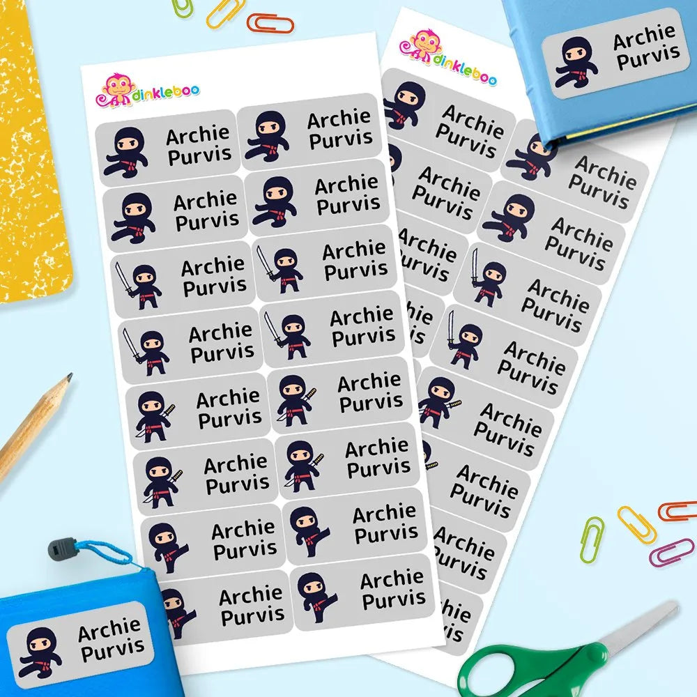 Ninja Rectangle Name Labels