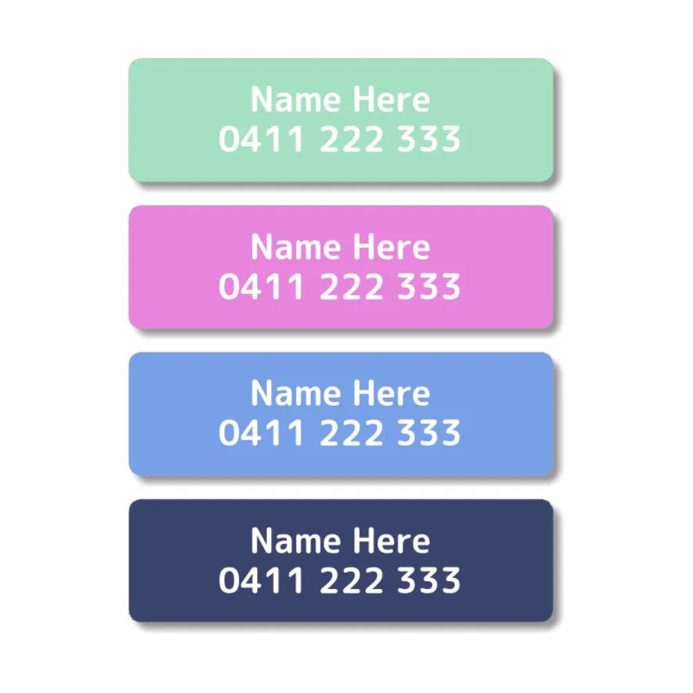 Marine Iron On Clothing Labels