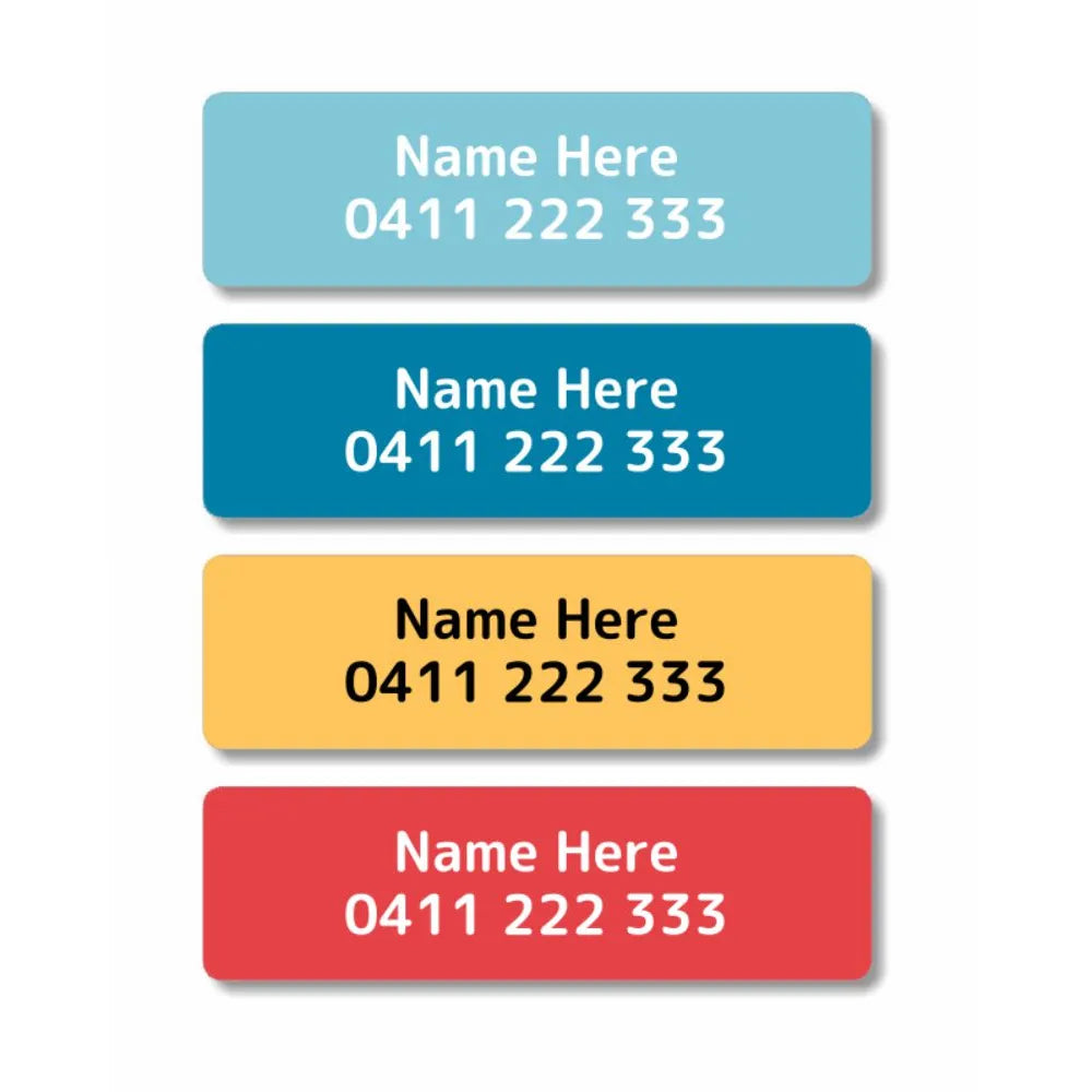 Marine Iron On Clothing Labels