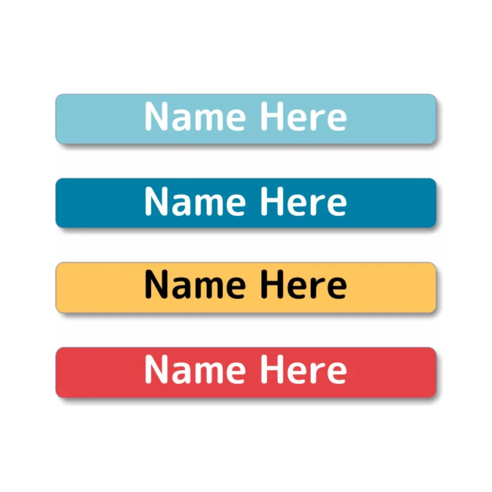 Pastels Mini Name Labels