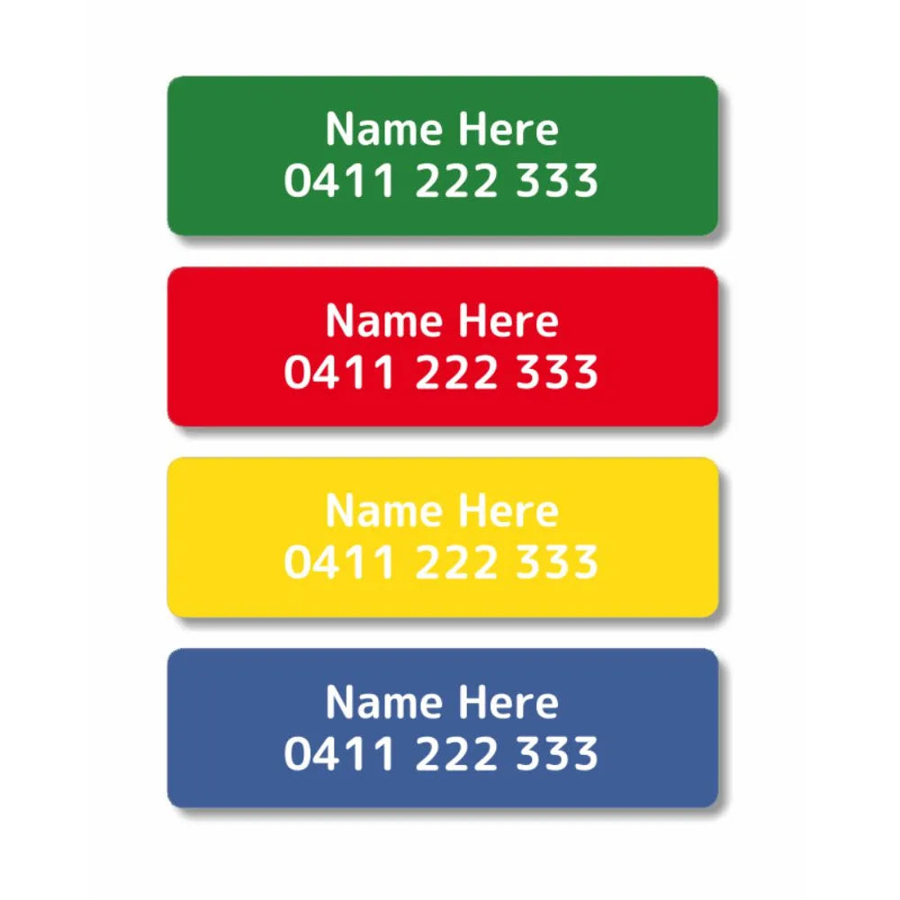 Marine Iron On Clothing Labels