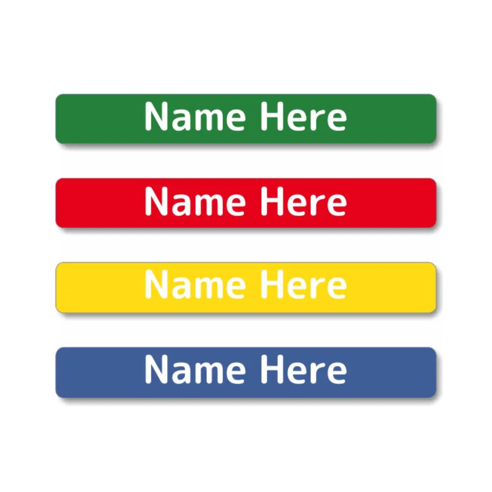 Pastels Mini Name Labels