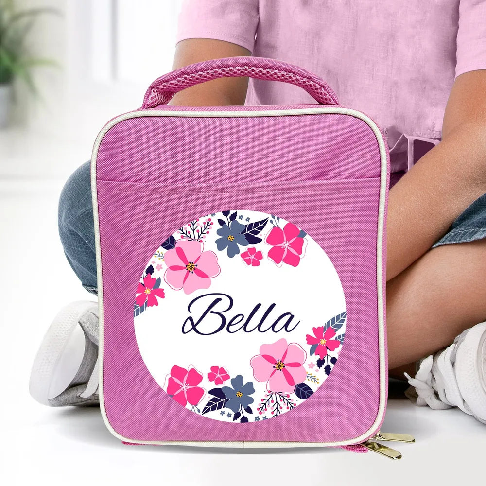 Flowers Lunch Bag