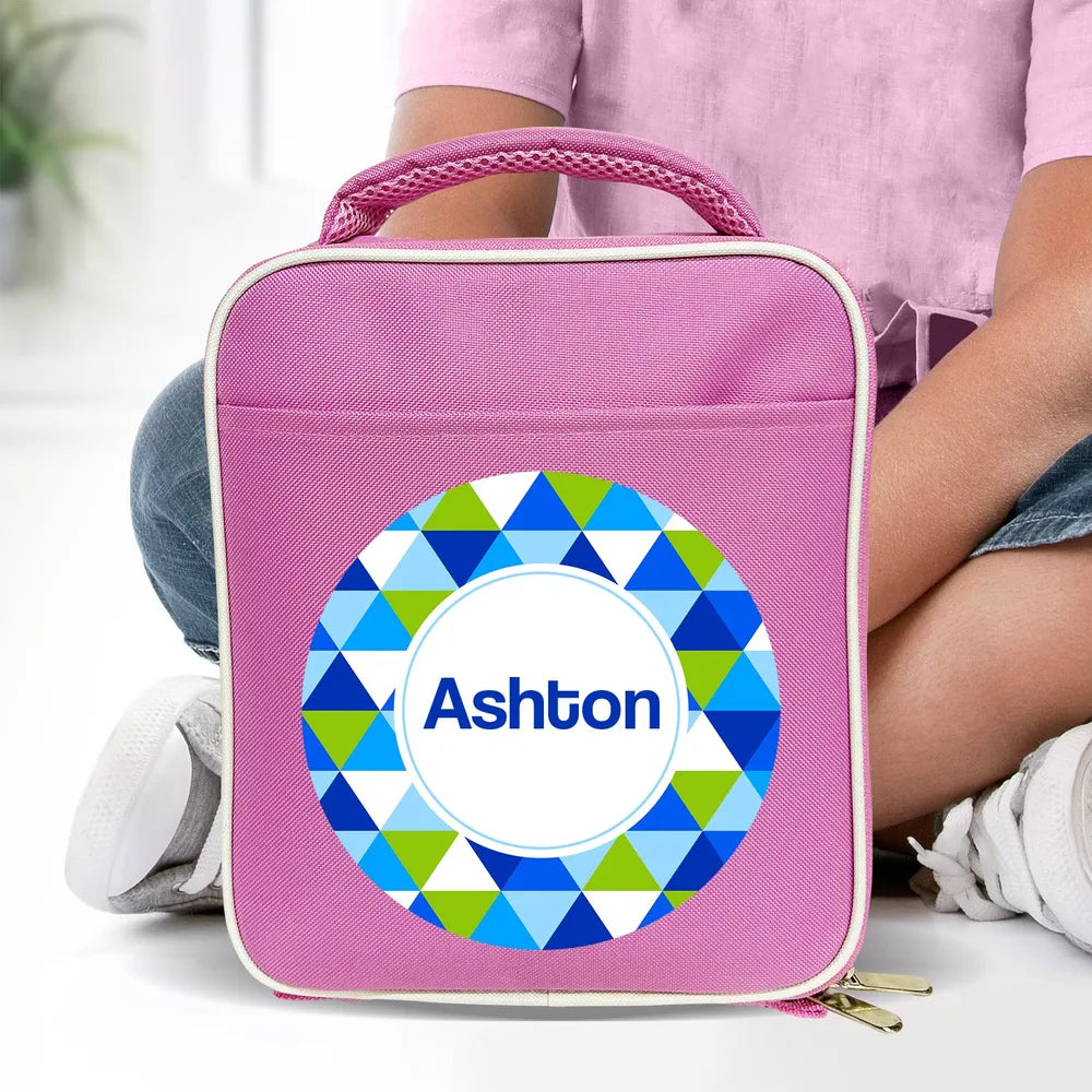 Geometric Lunch Bag