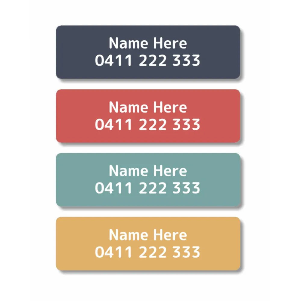 Marine Iron On Clothing Labels