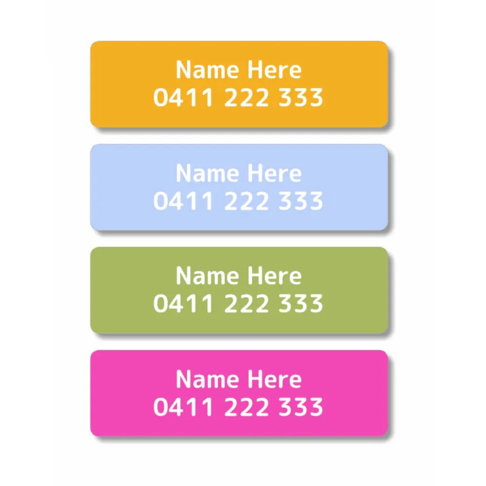 Marine Iron On Clothing Labels