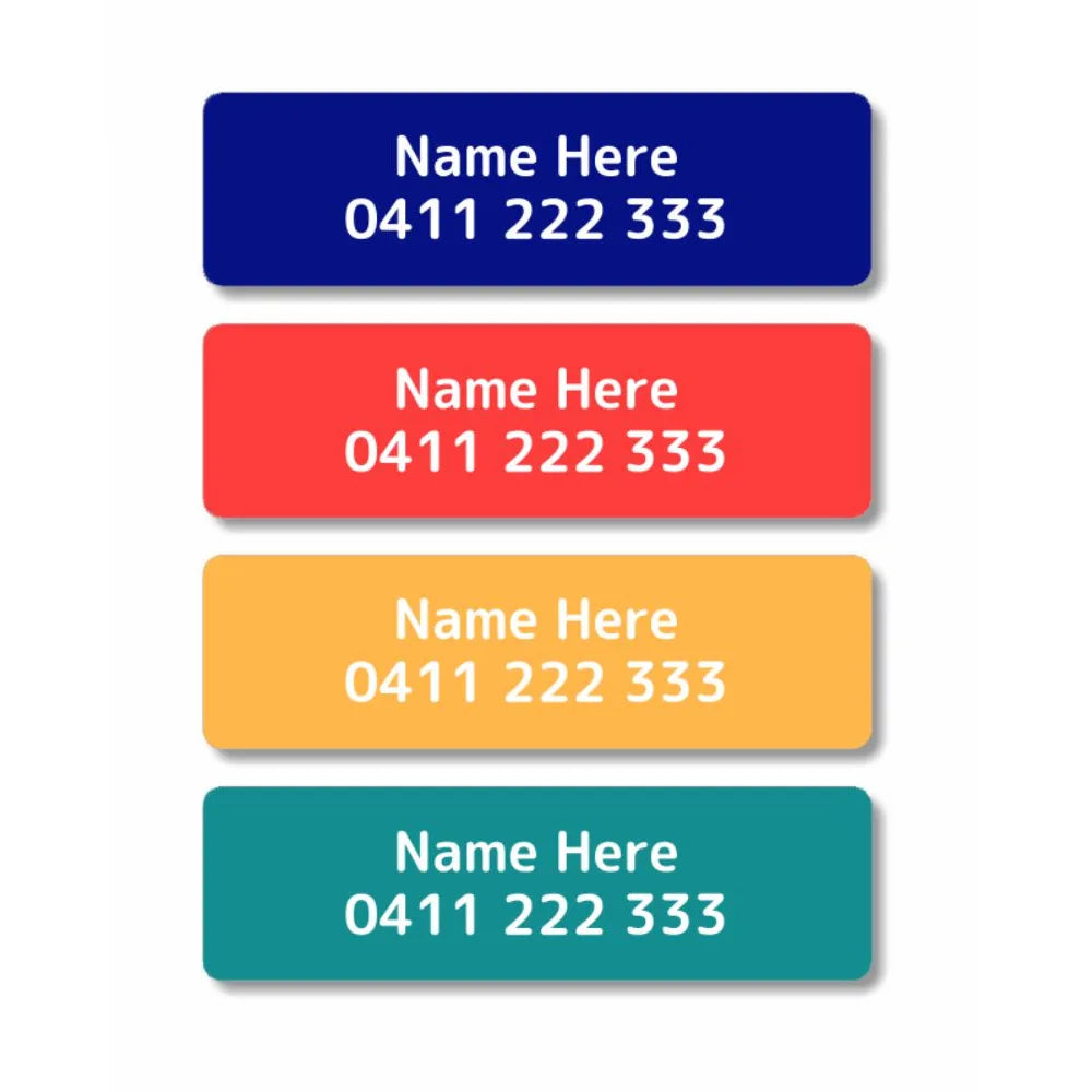 Marine Iron On Clothing Labels