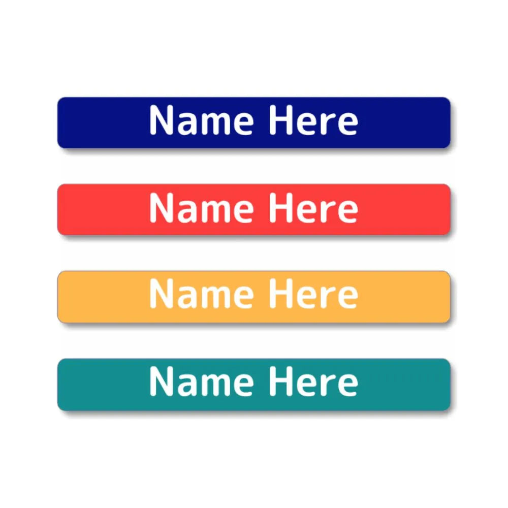 Pastels Mini Name Labels