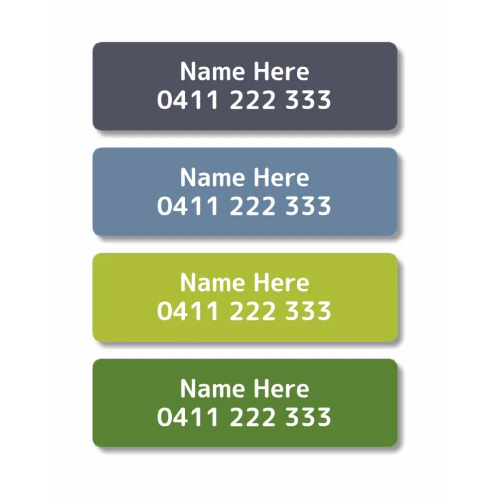 Marine Iron On Clothing Labels