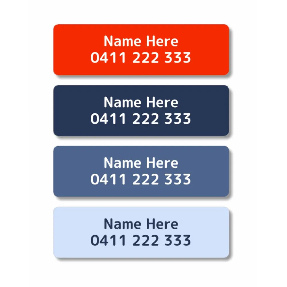 Marine Iron On Clothing Labels
