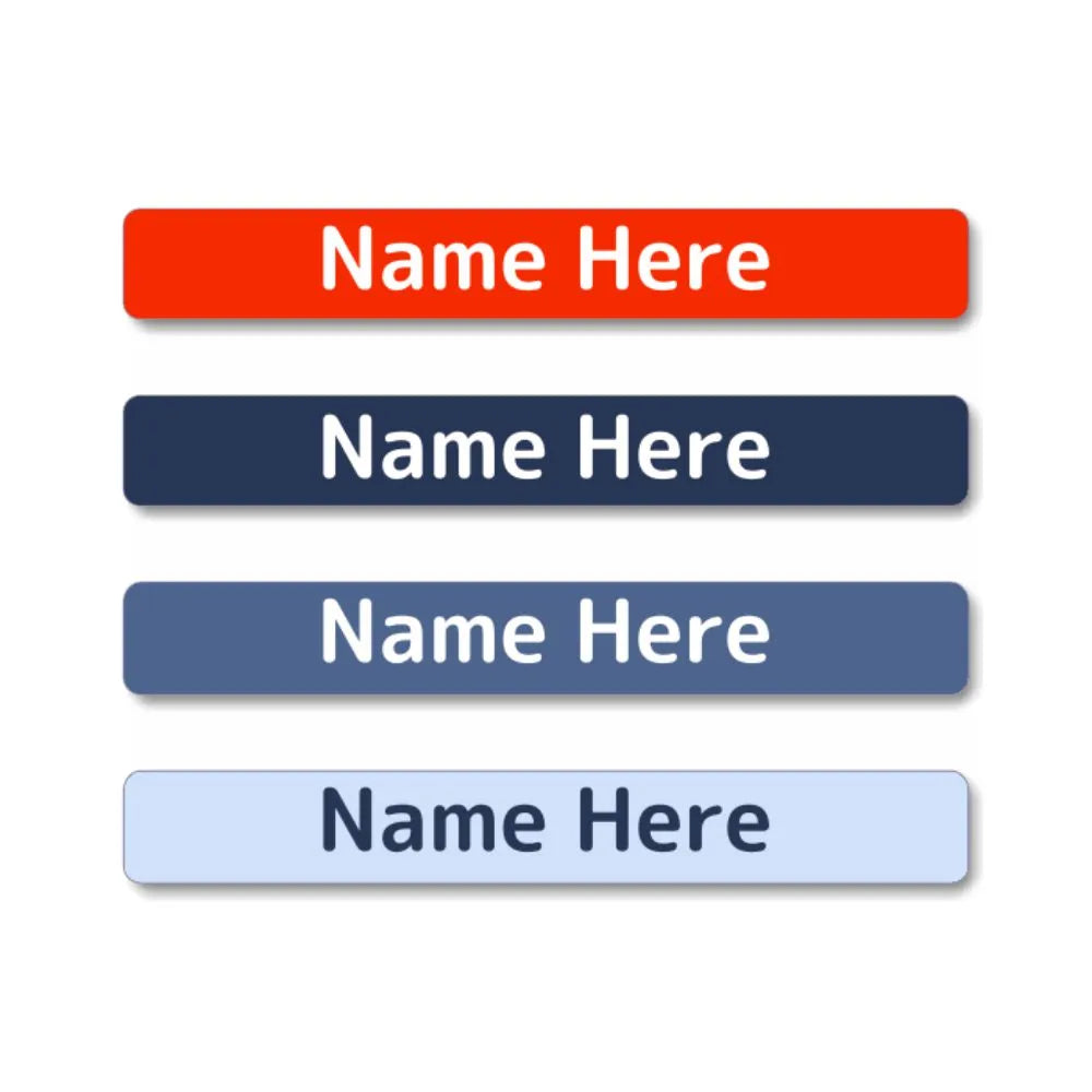 Pastels Mini Name Labels