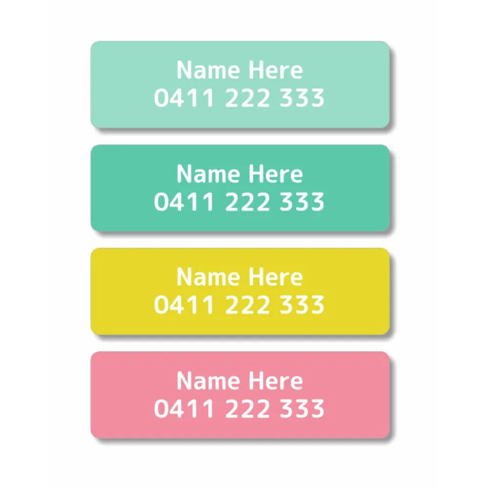 Marine Iron On Clothing Labels