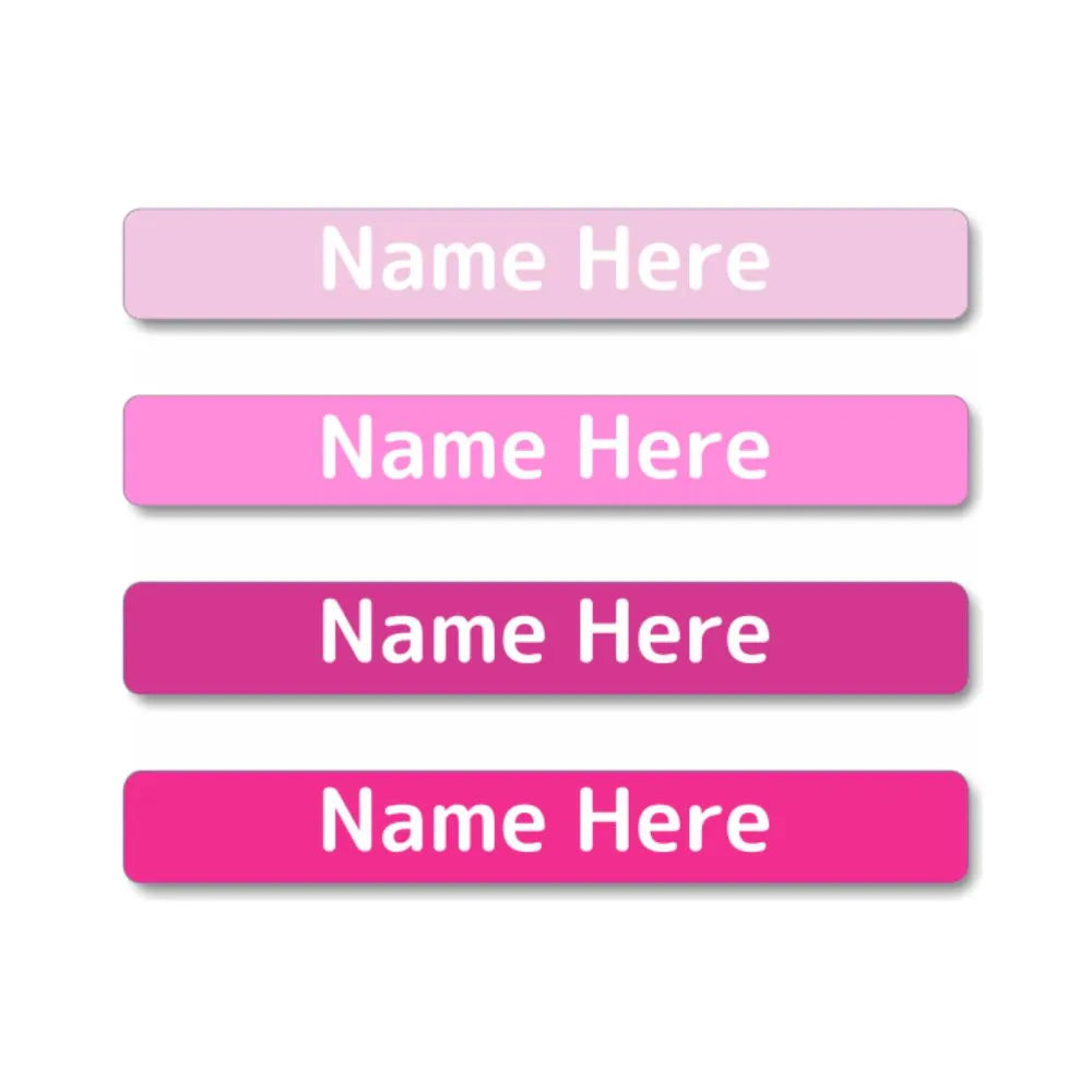 Pastels Mini Name Labels