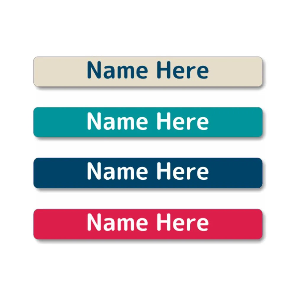 Pastels Mini Name Labels