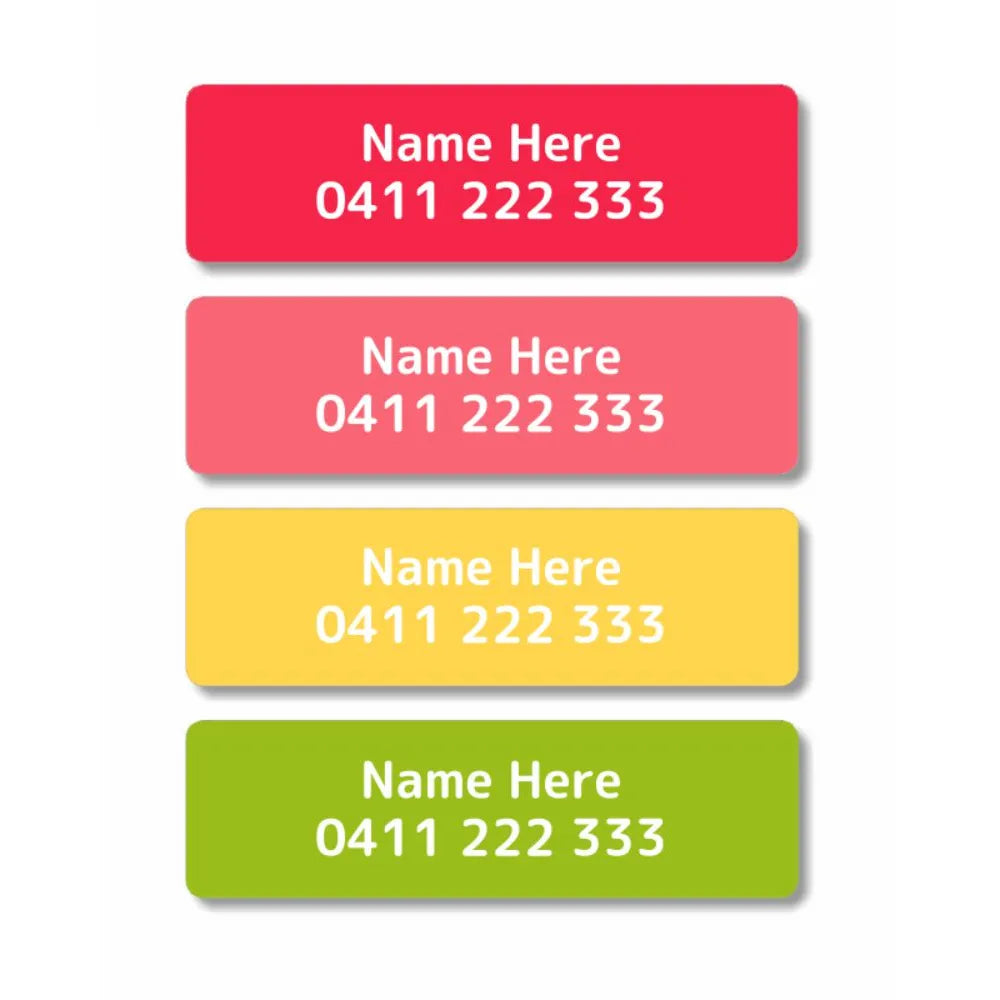 Marine Iron On Clothing Labels
