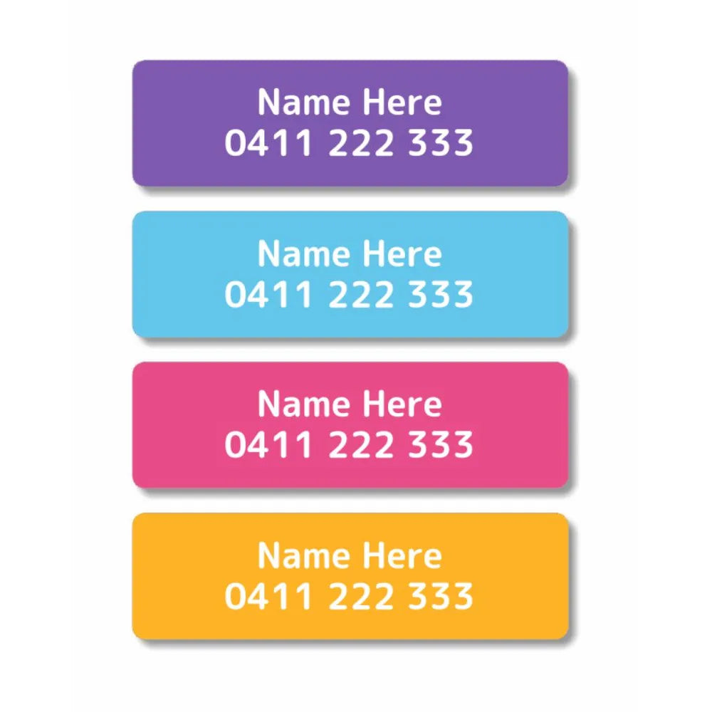 Marine Iron On Clothing Labels