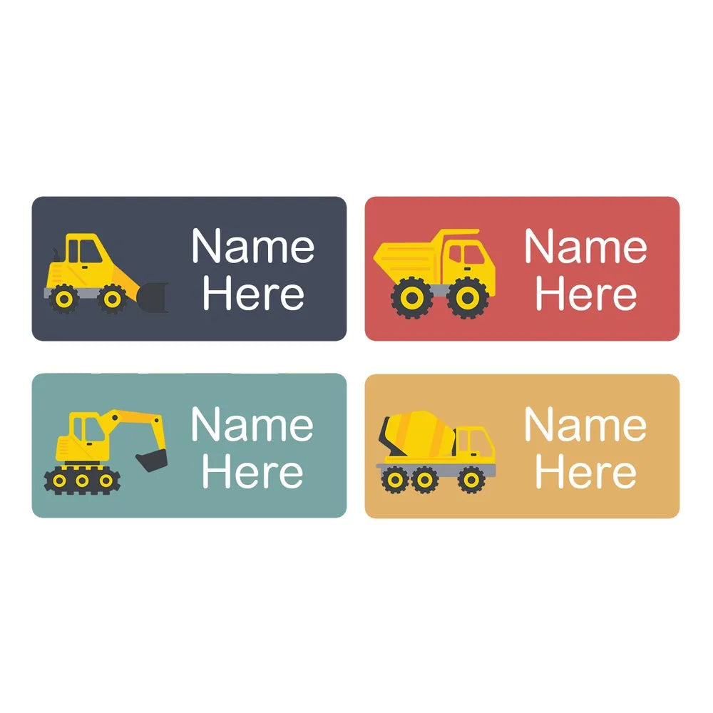 Little Digger Rectangle Name Labels
