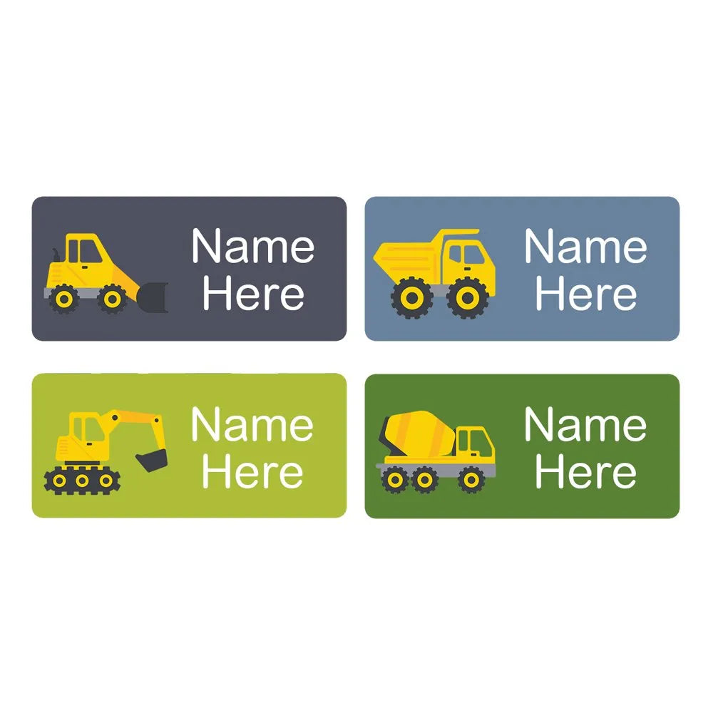 Little Digger Rectangle Name Labels