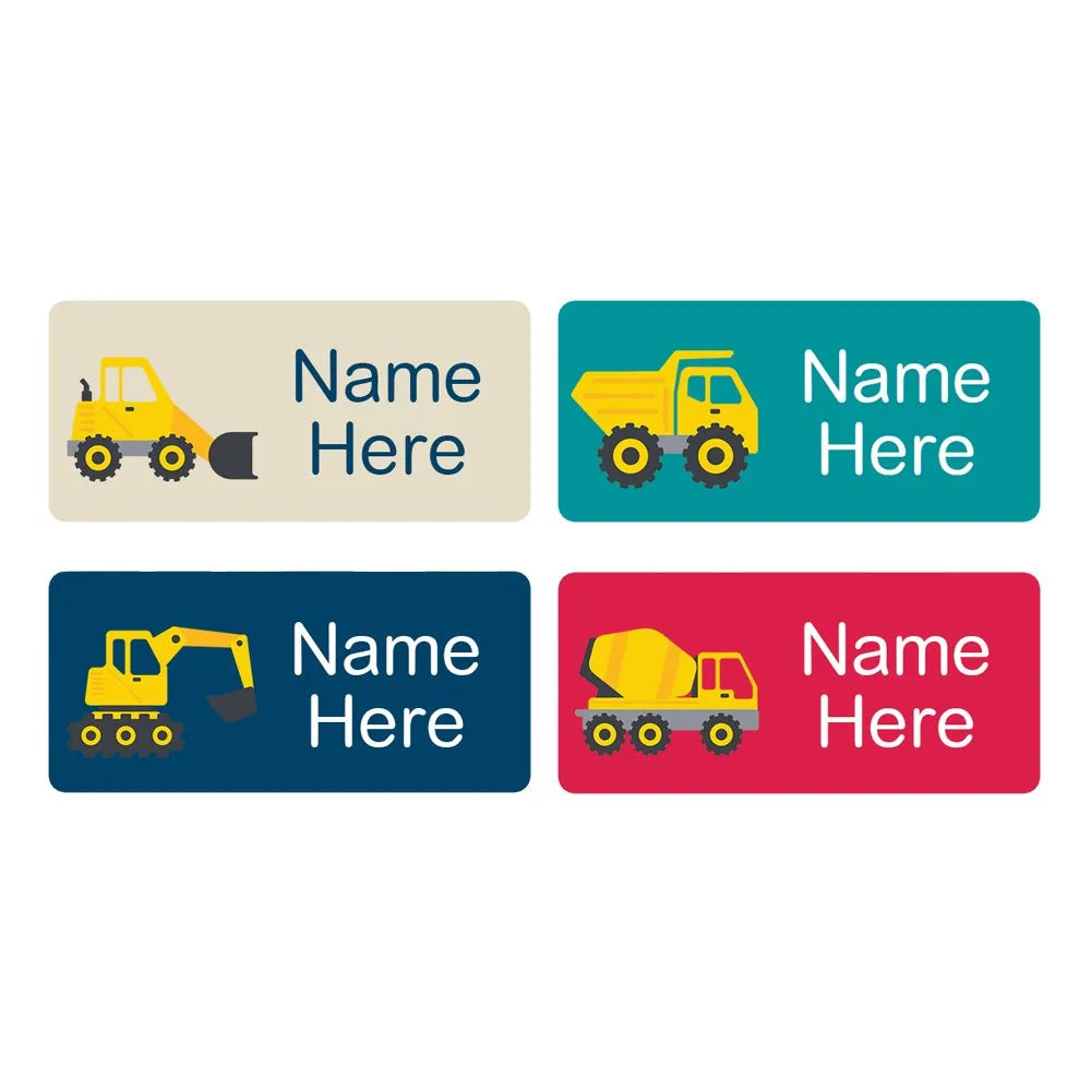 Little Digger Rectangle Name Labels