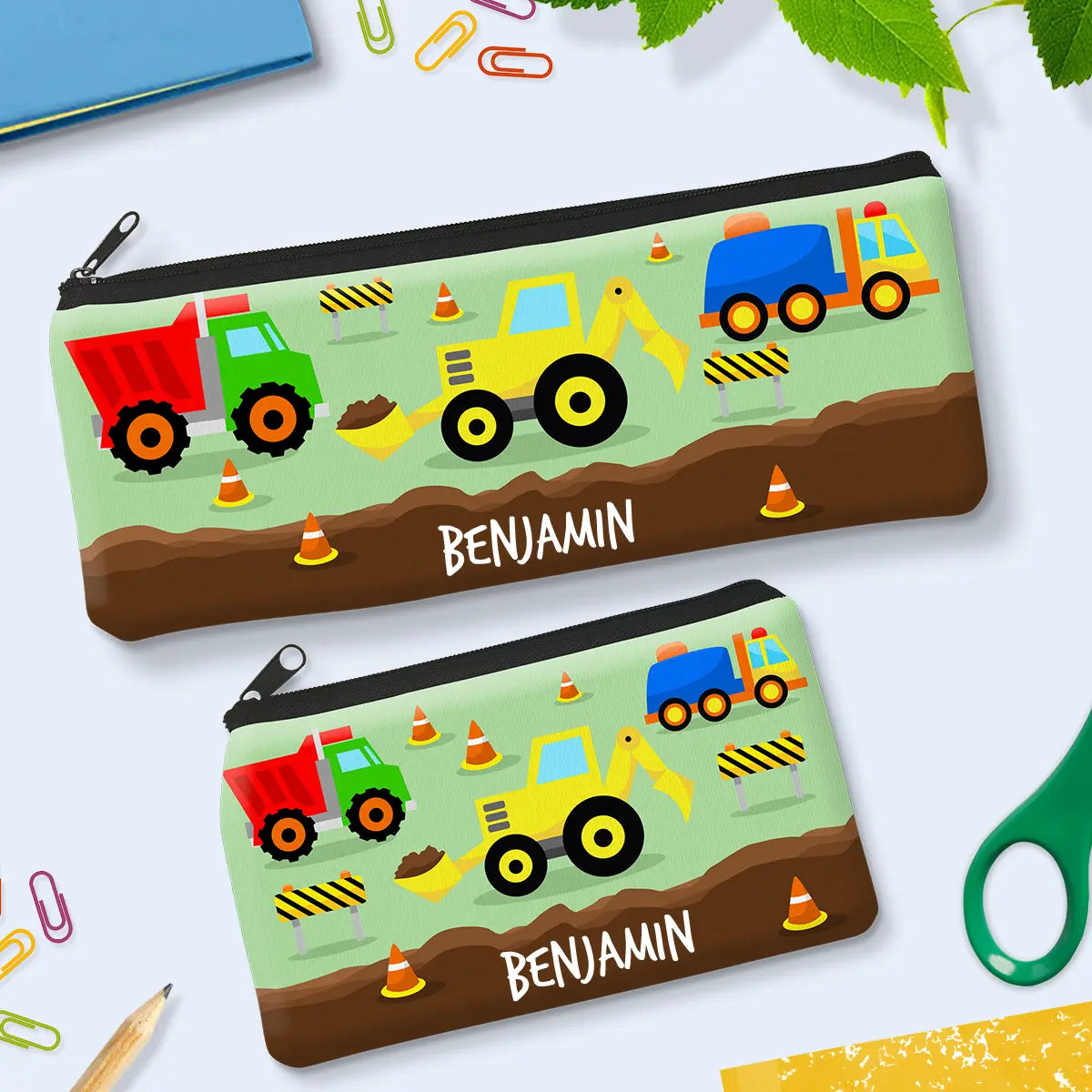 Construction Pencil Case